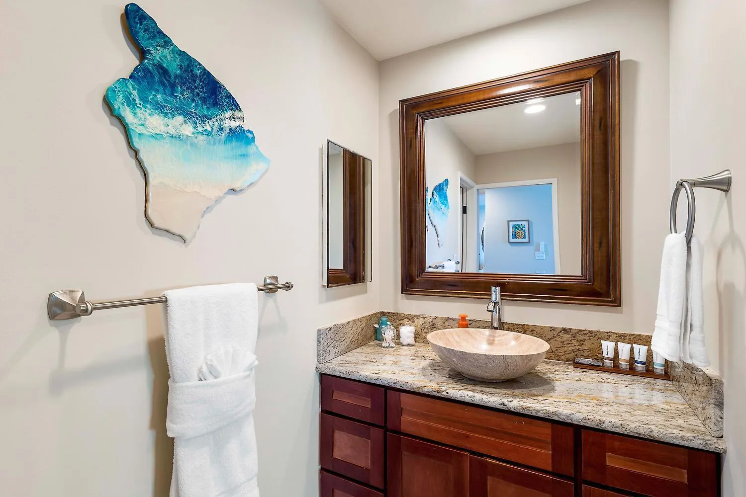 Ferienhaus Villa Banyan Tree 301: Oceanfront 2/2 Remodeled With Ac Kailua-Kona USA