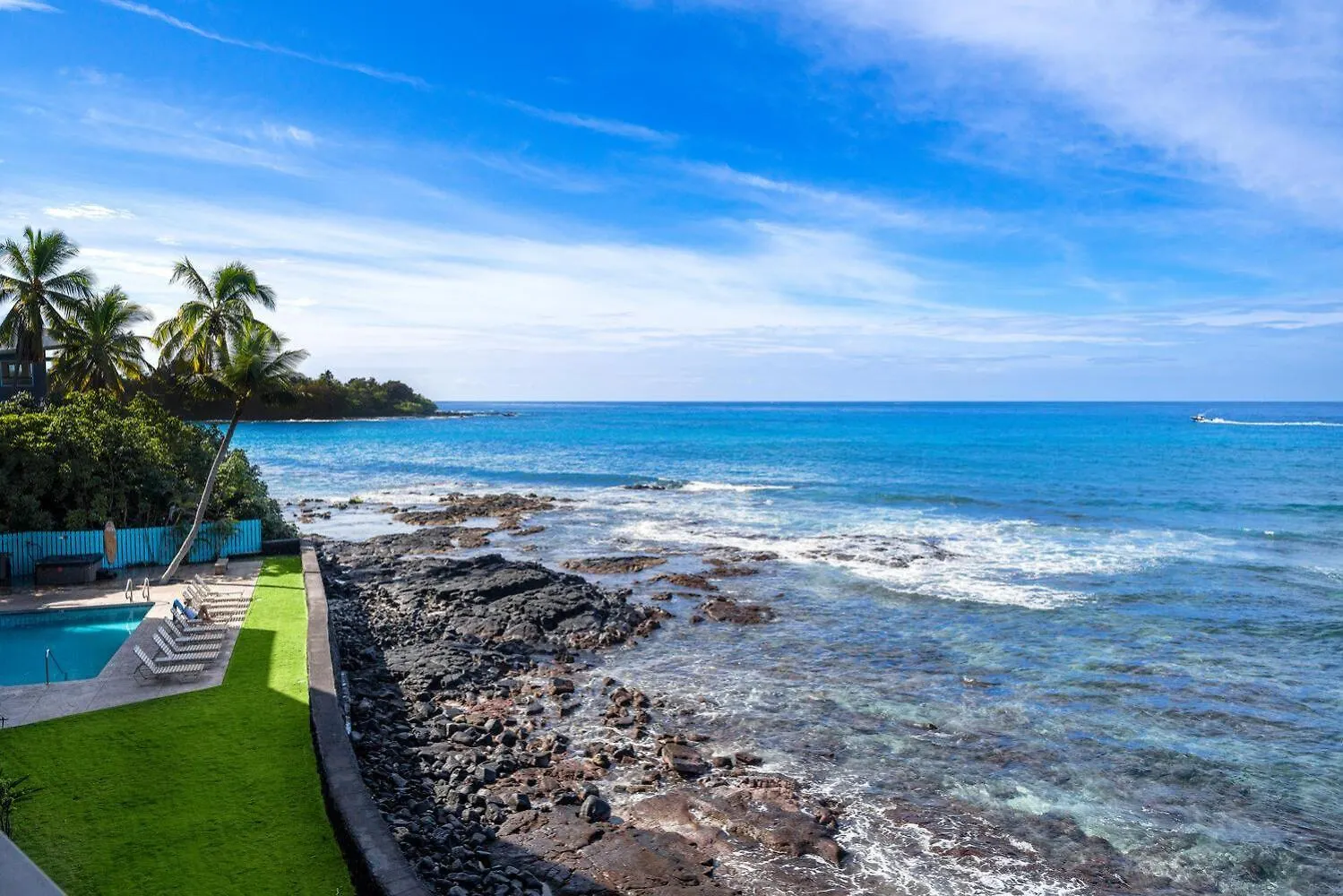 Villa Banyan Tree 301: Oceanfront 2/2 Remodeled With Ac Kailua-Kona 0*,